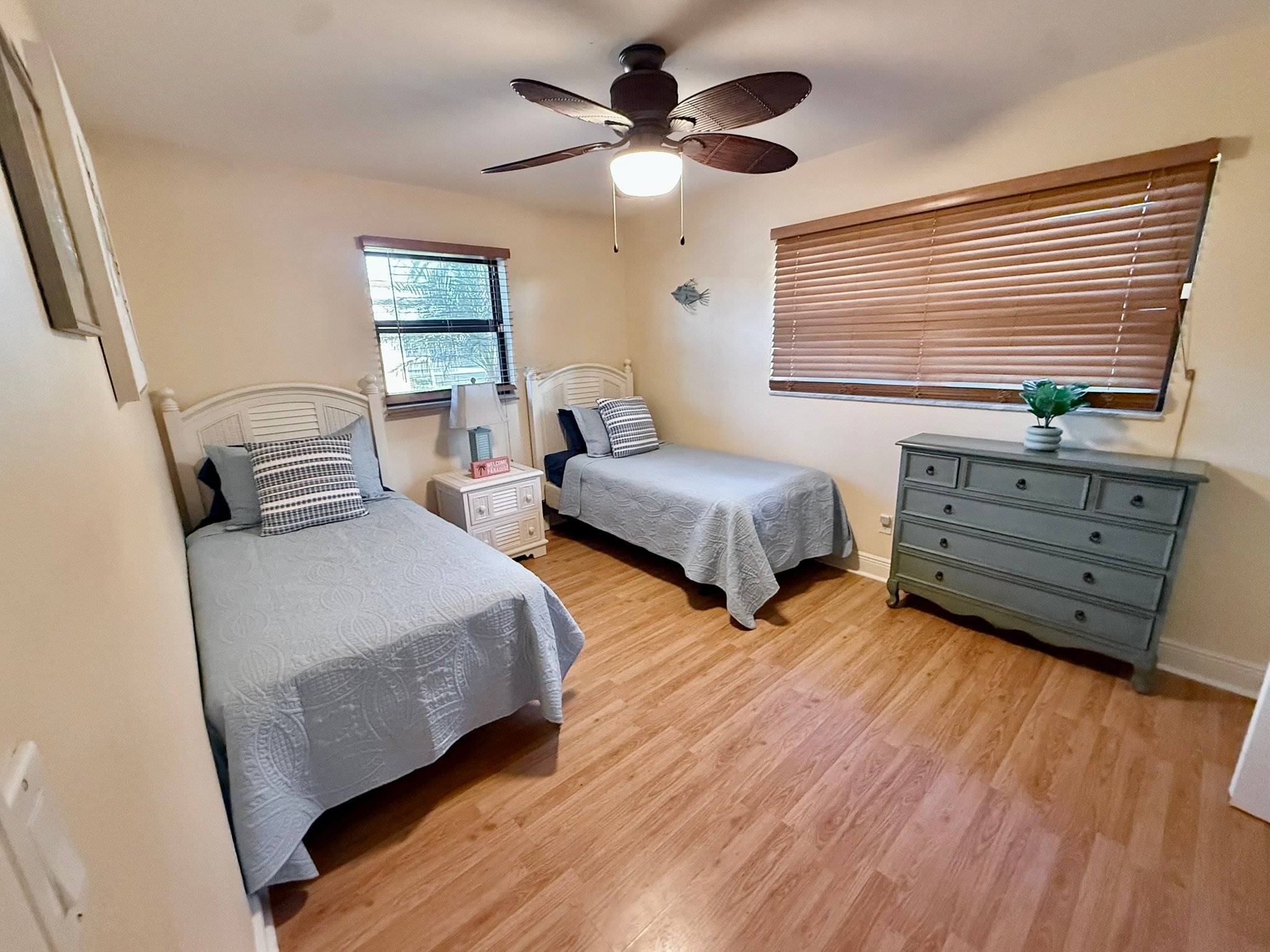 Guest bedroom at Salt Life Villa