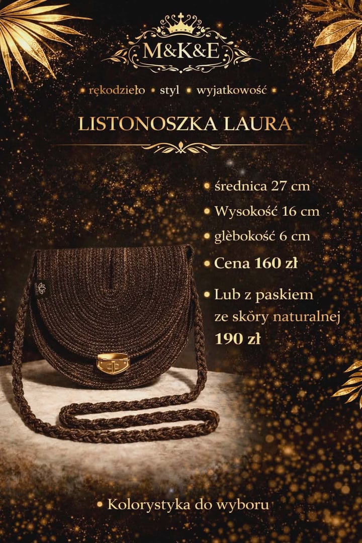 Nowy wyrób ręcznie szyty ze sznurka bawełnianego