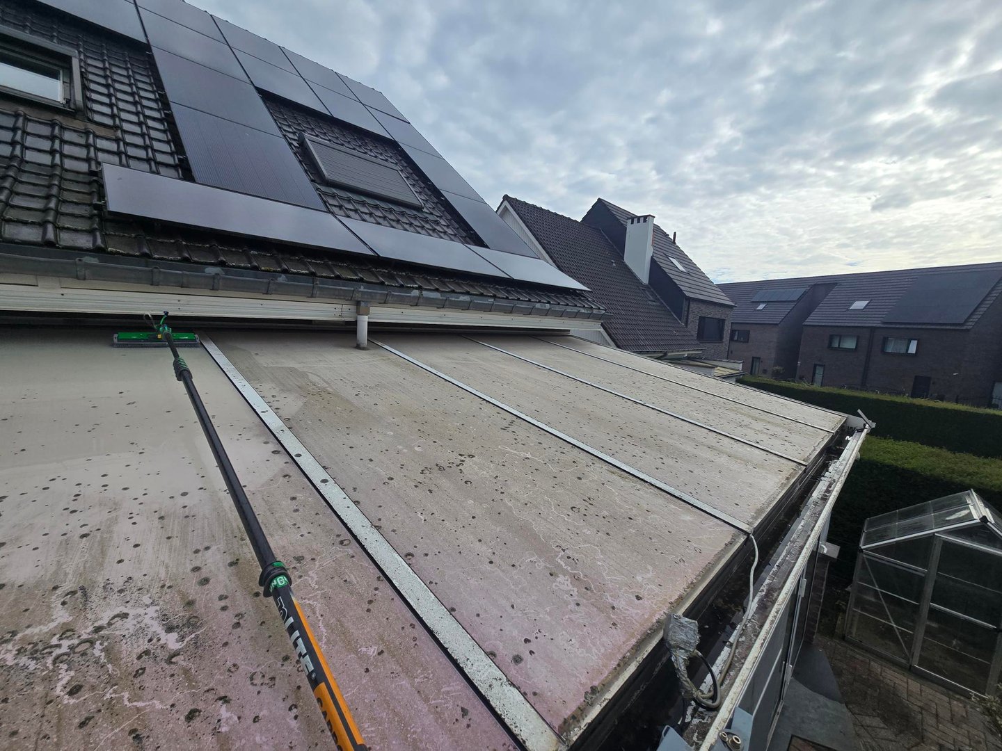 Avant - Nettoyage vitres façade