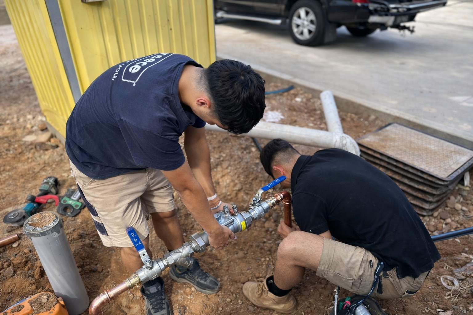 Commercial Water Line Installation Adelaide Plumber