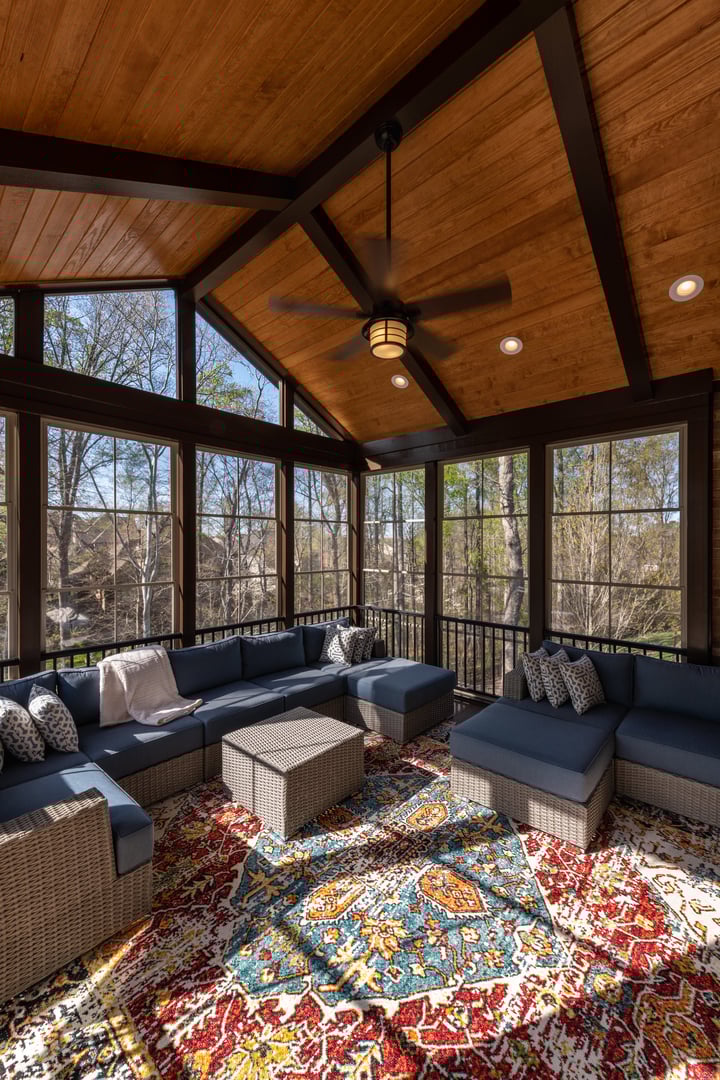 modern screened porch renovation Toledo OH