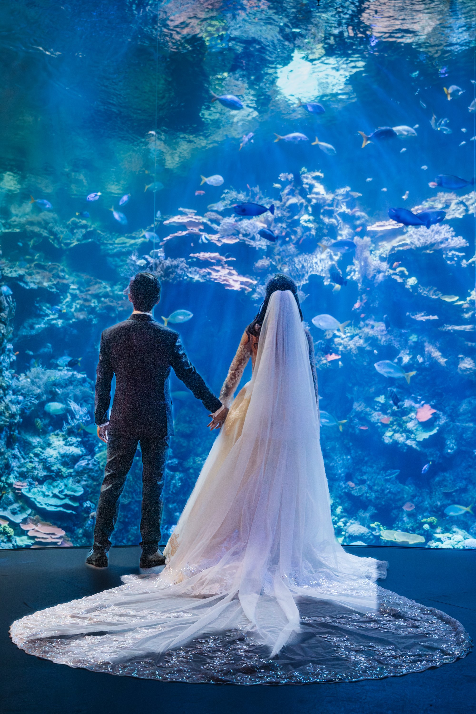 Beautiful California wedding photography - elegant couple portraits by Golden State Weddings