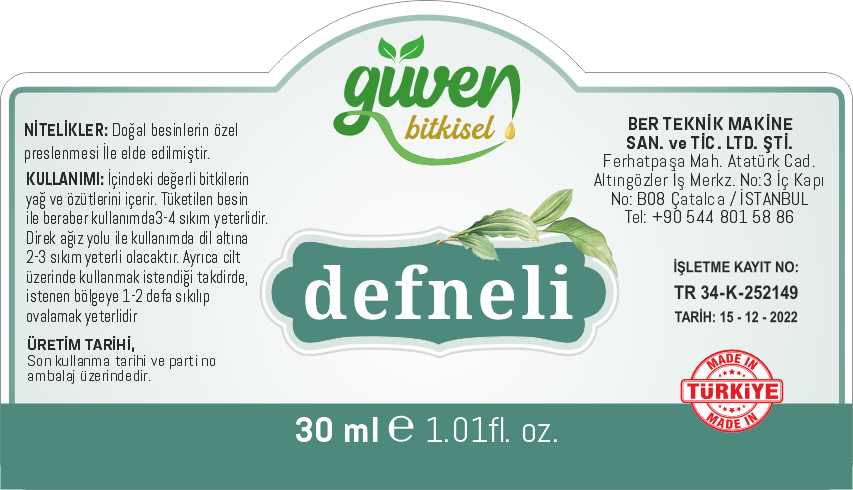 DEFNELİ Etiket
