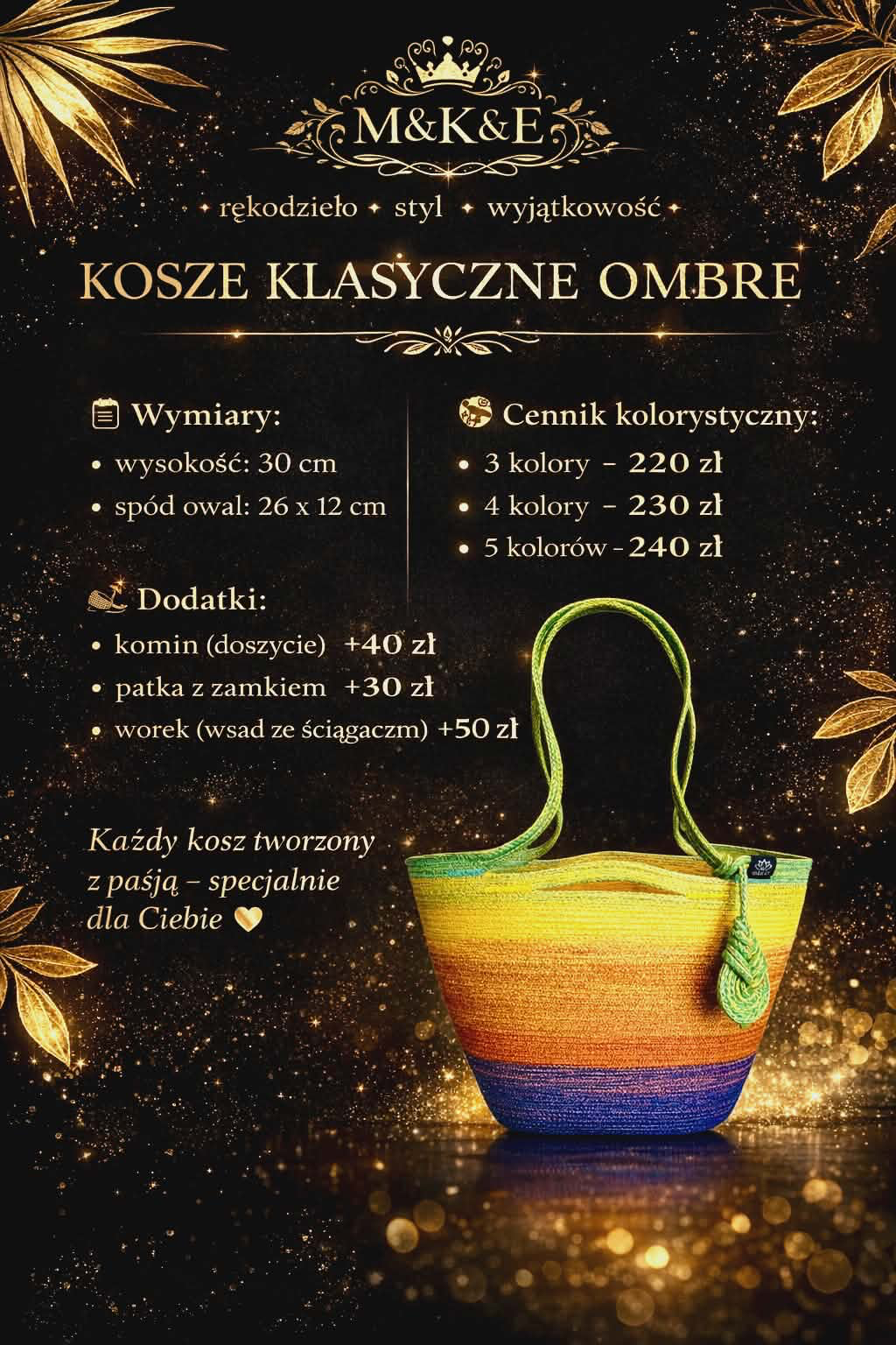 Nowy wyrób ręcznie szyty ze sznurka bawełnianego