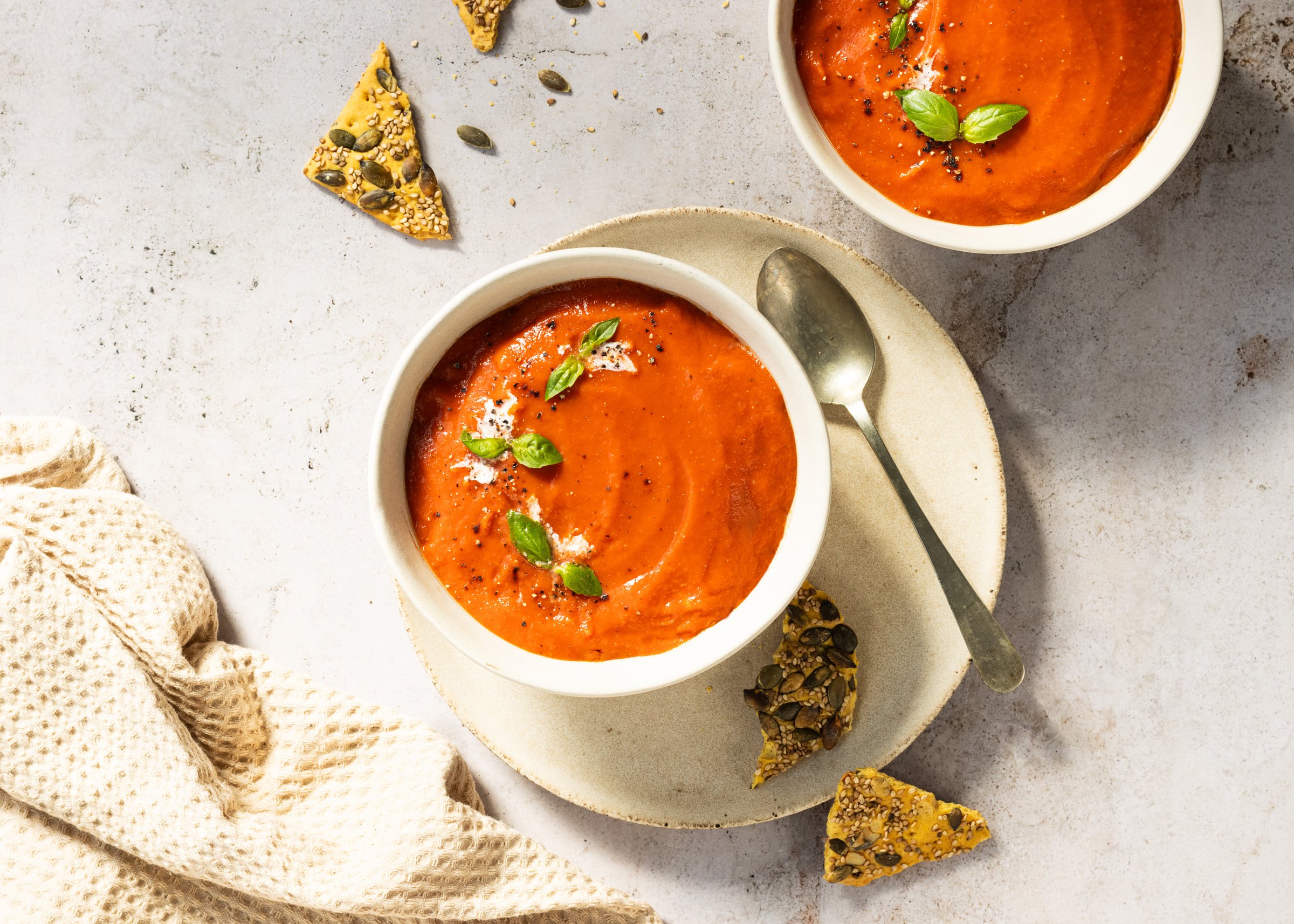 Creamy Roasted Potato Soup