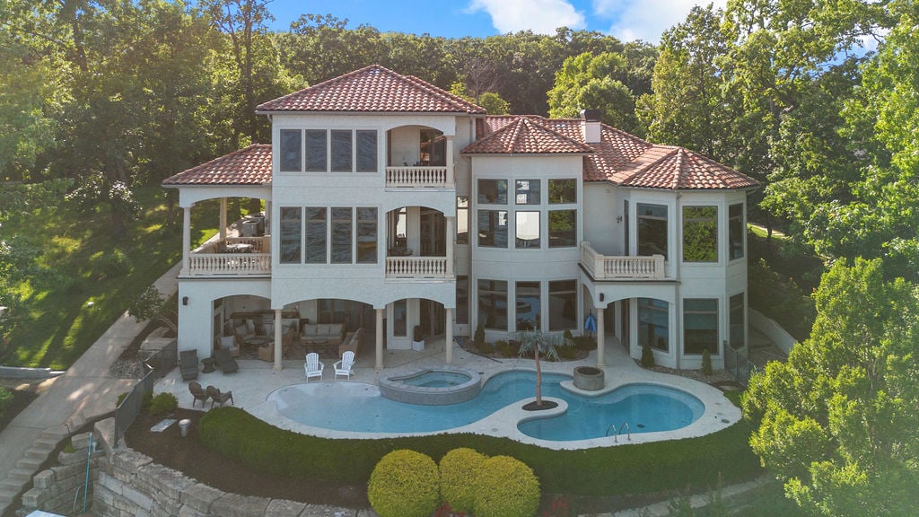 Property exterior twilight