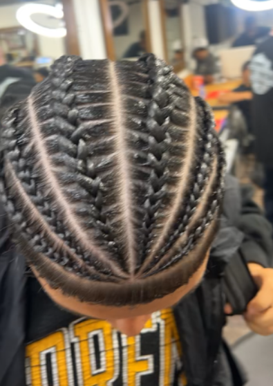 Barbershop haircut style