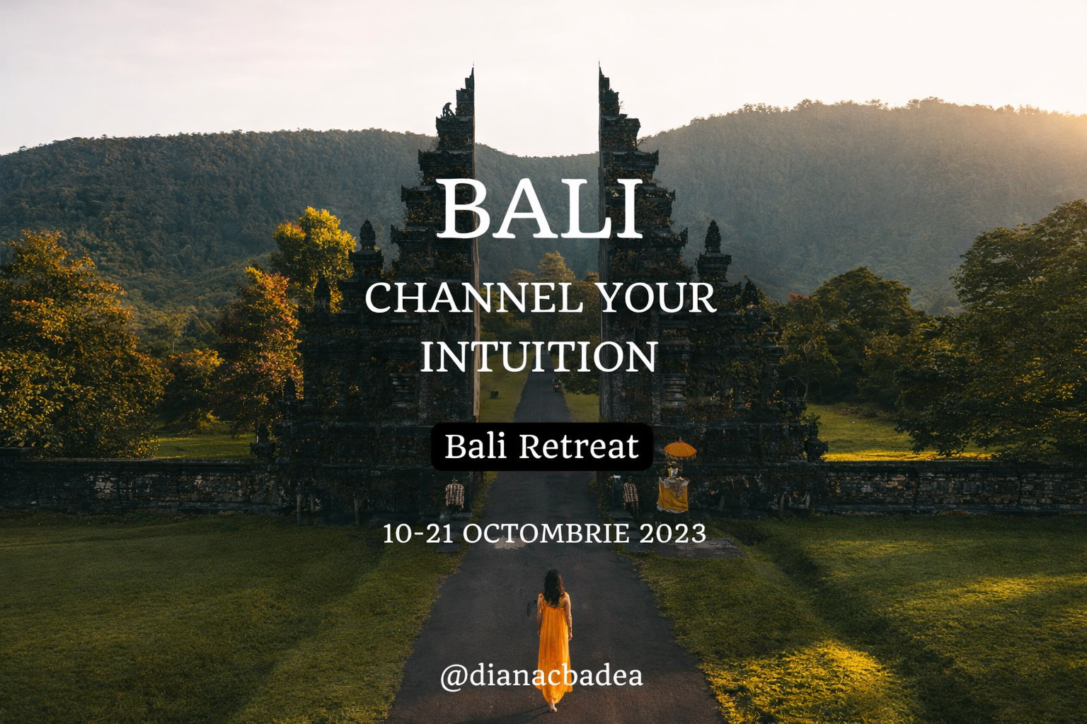 Channel your intuition - Retreat Cover