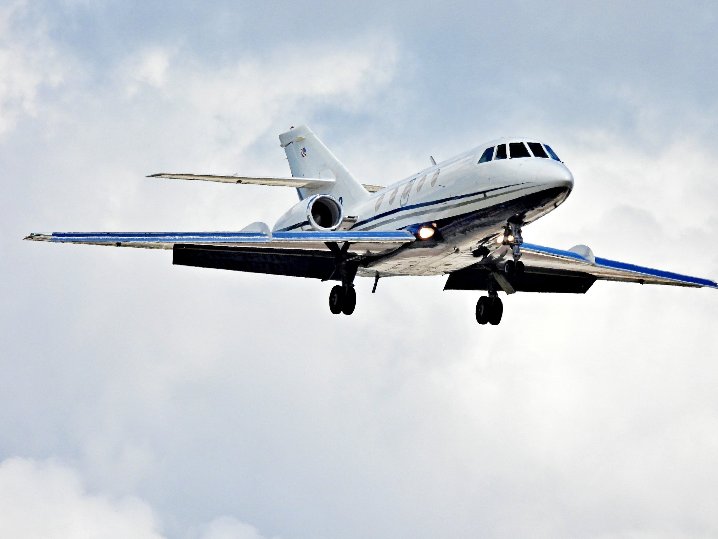 Dassault Falcon 200 business jet - Replace with your own aircraft photo