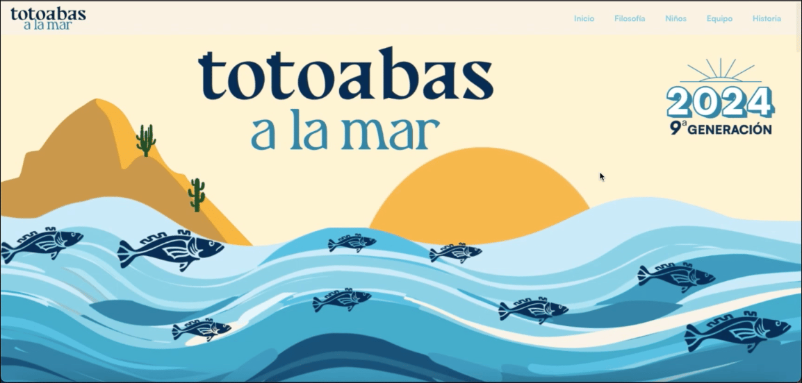 Web Totoabas a la Mar 2024