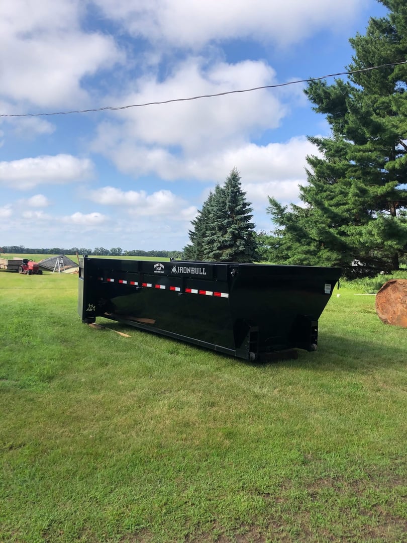 JJR Services dumpster rental truck