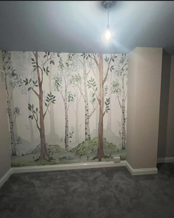 Finley's room painting and decorating project