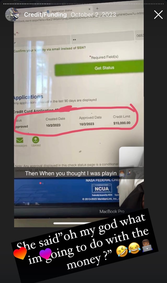 Client credit score improvement documentation