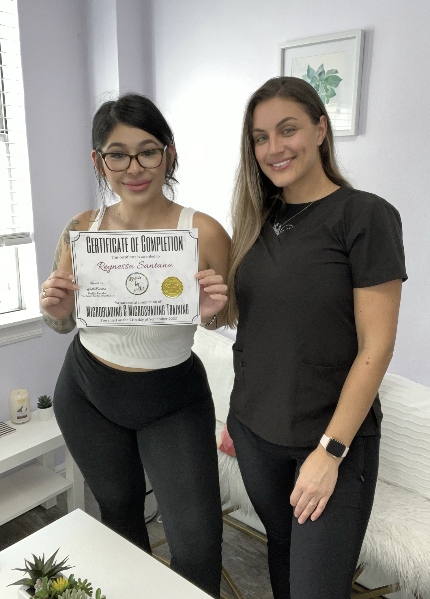 Hollie Rendon PMU Training - Professional Education