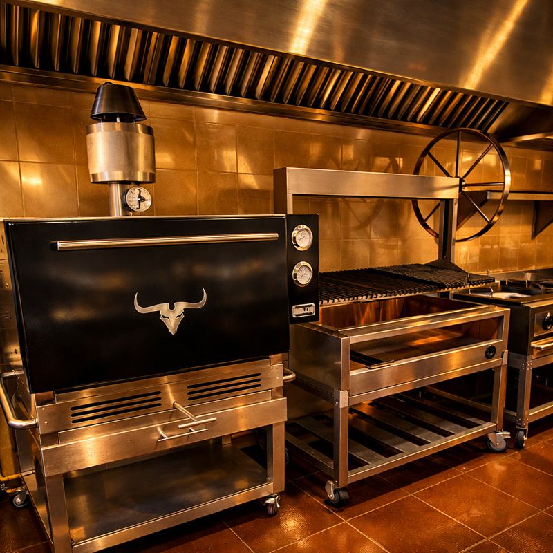 Singular Cocina de Brasa - Horno de Brasa Profesional M130