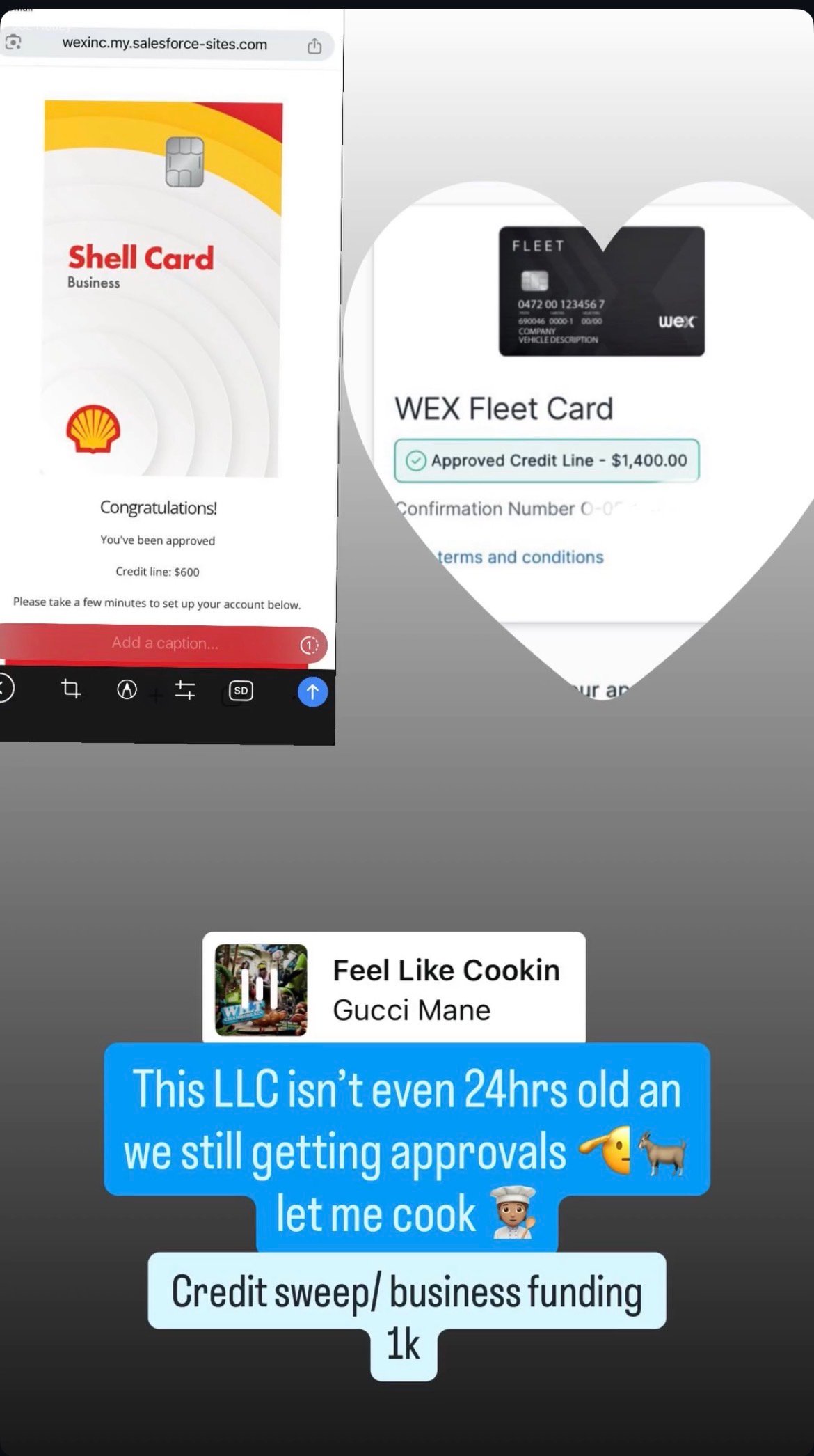 Client testimonial proof of credit improvement