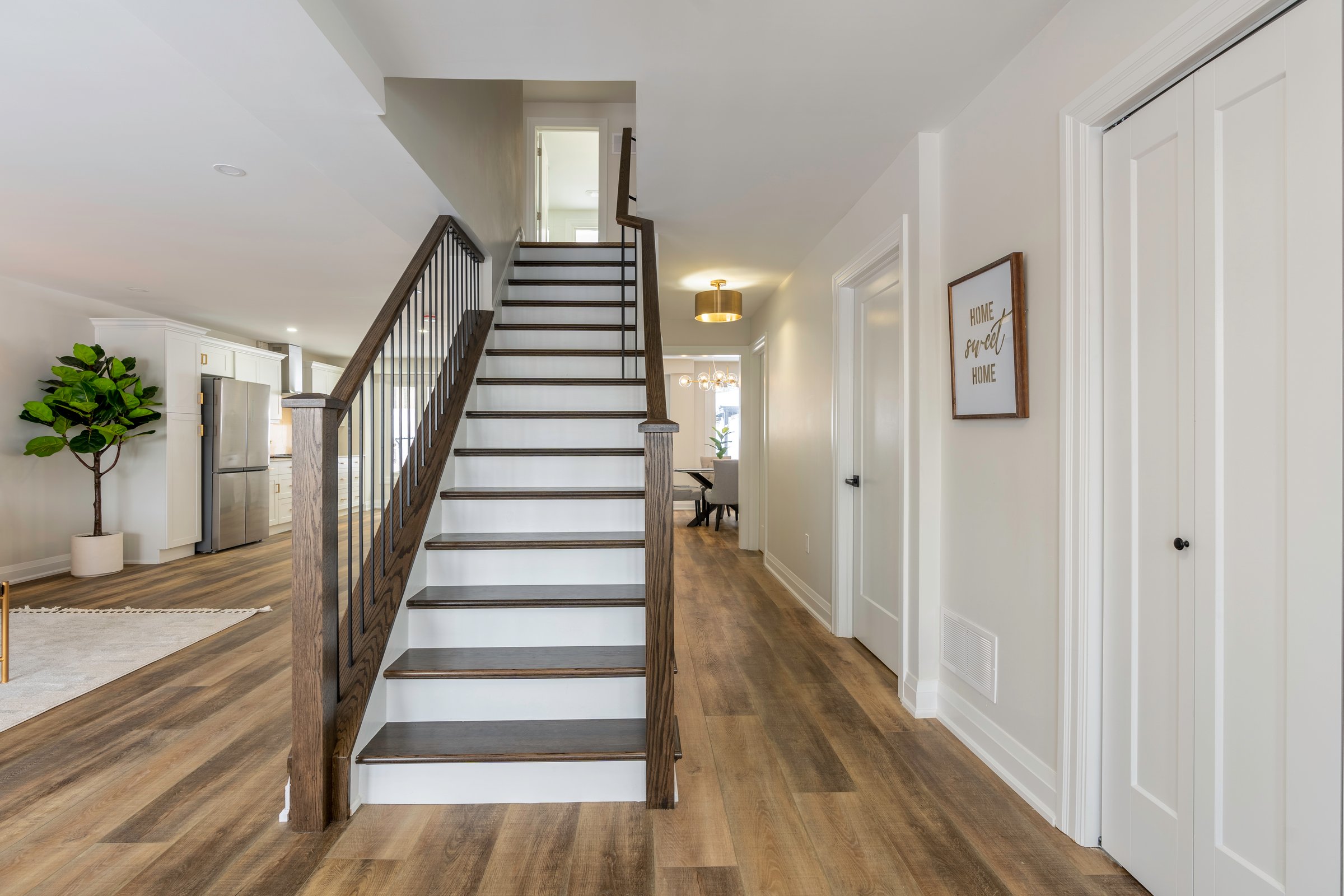 Professional custom staircase project