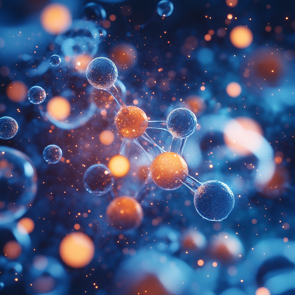 Scientific and industrial concept illustration for advanced technology