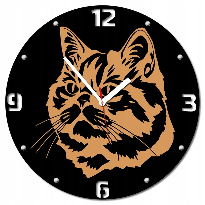 Zegar kot brytyjski krótkowłosy