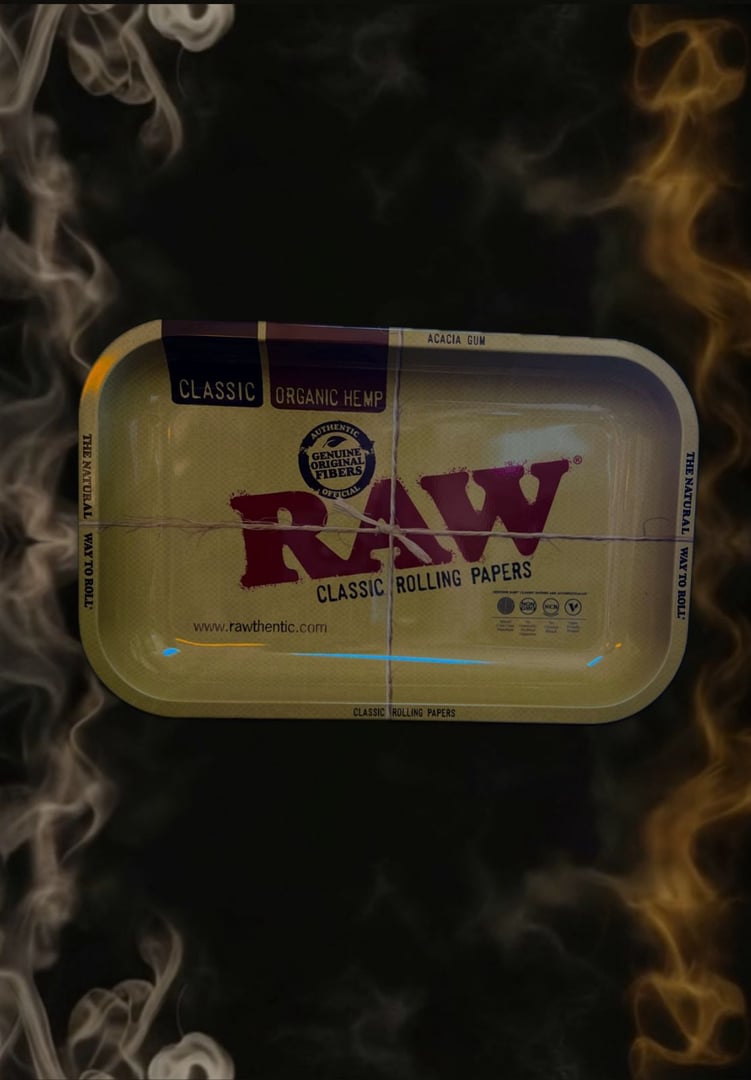 Raw classic brown tray