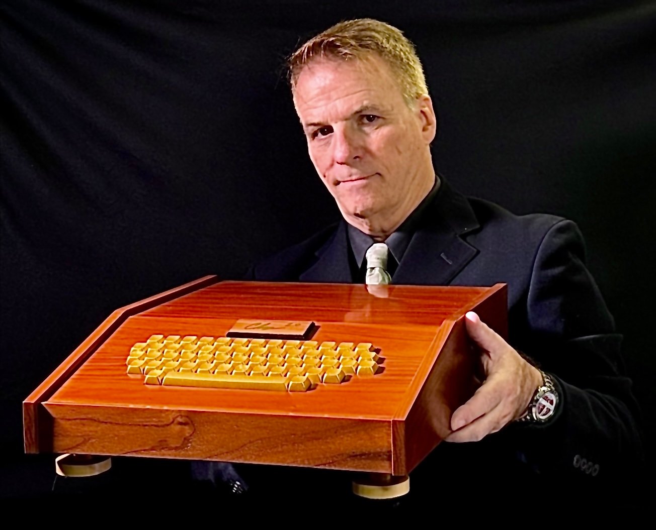 Custom wood computer case