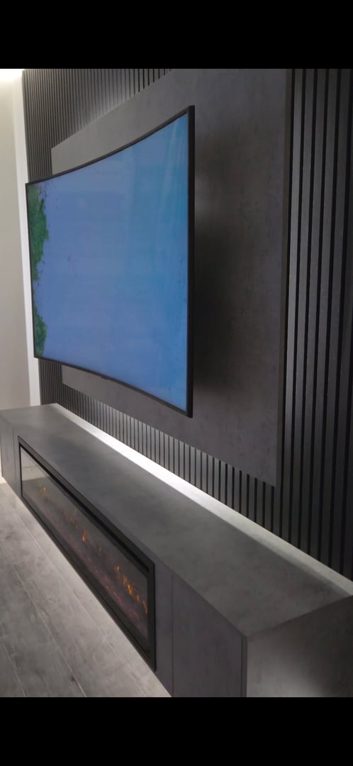 Stunning media wall transformation