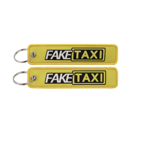 Embroidered Keys Tag Keychains For Motorcycles