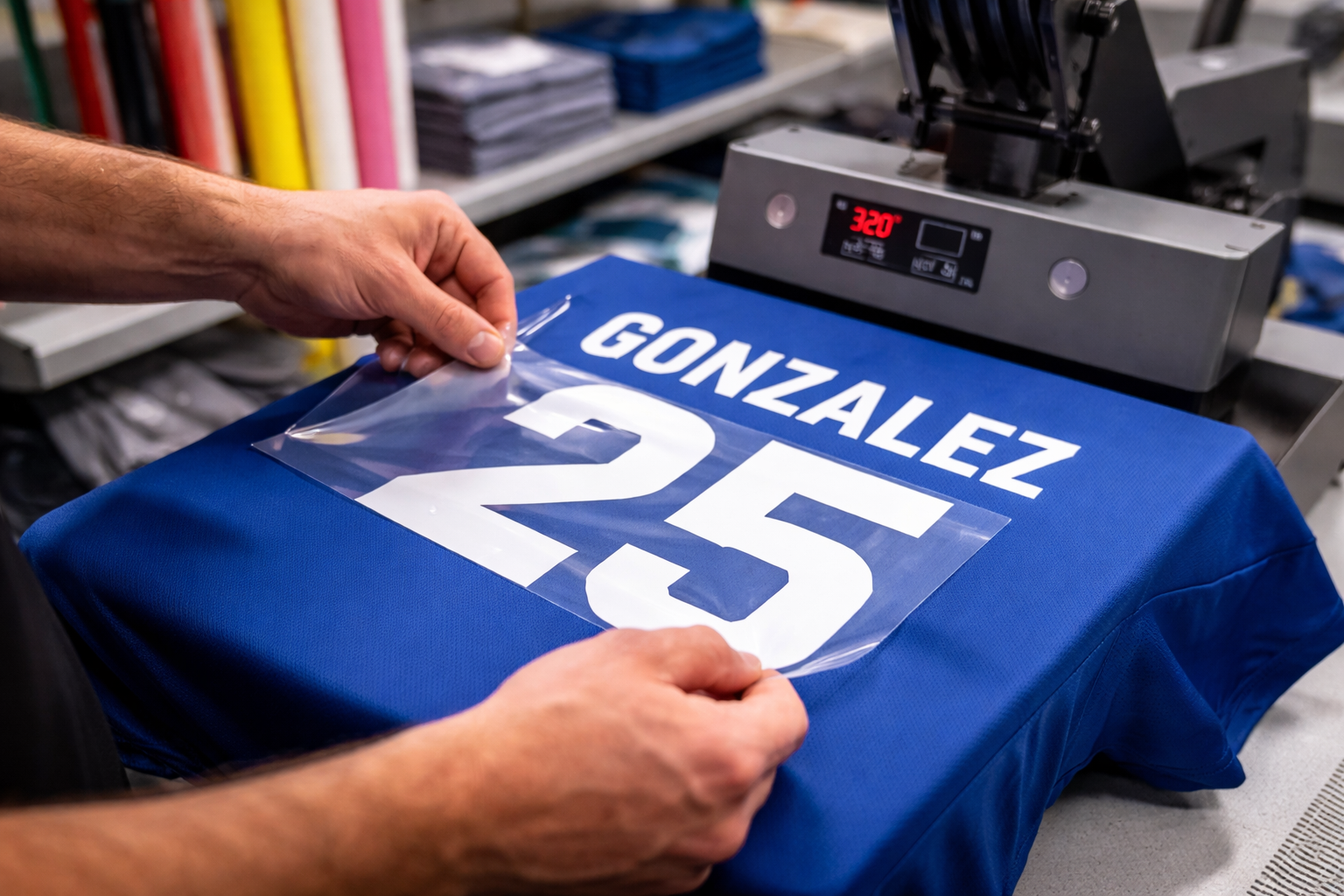 Vinyl printing technique