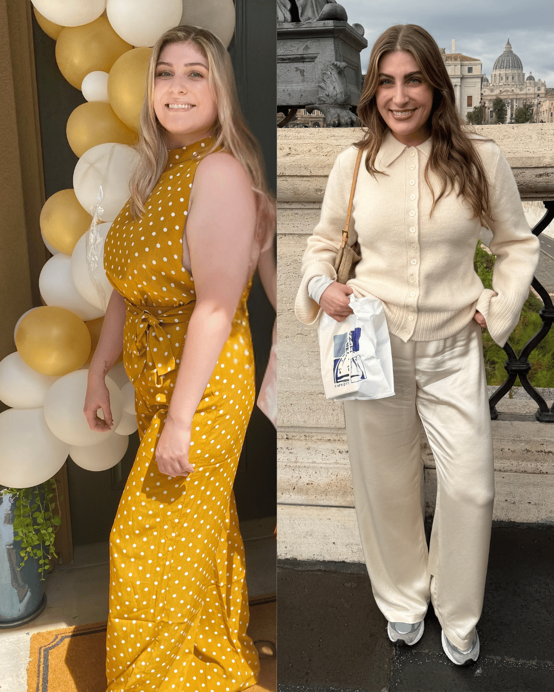 Tirzepatide before and after transformation