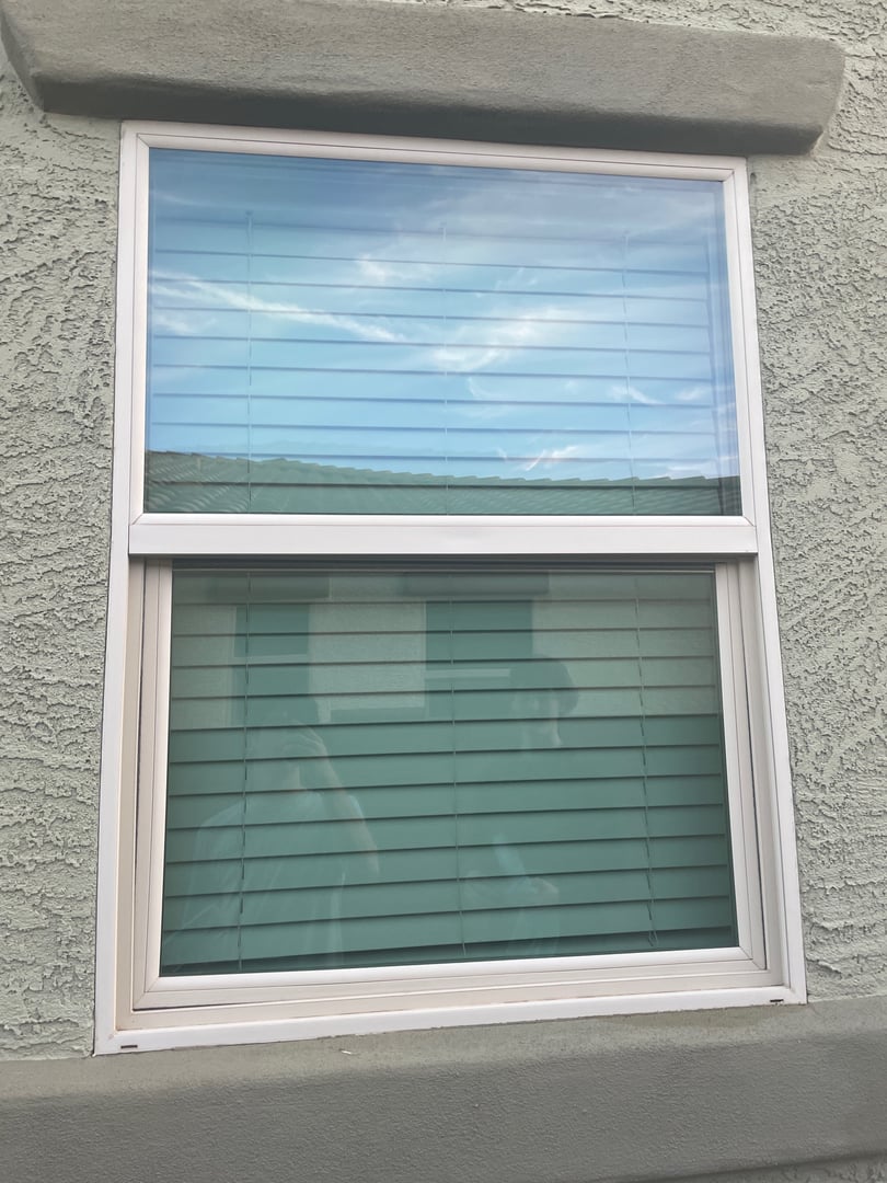 Window cleaning result