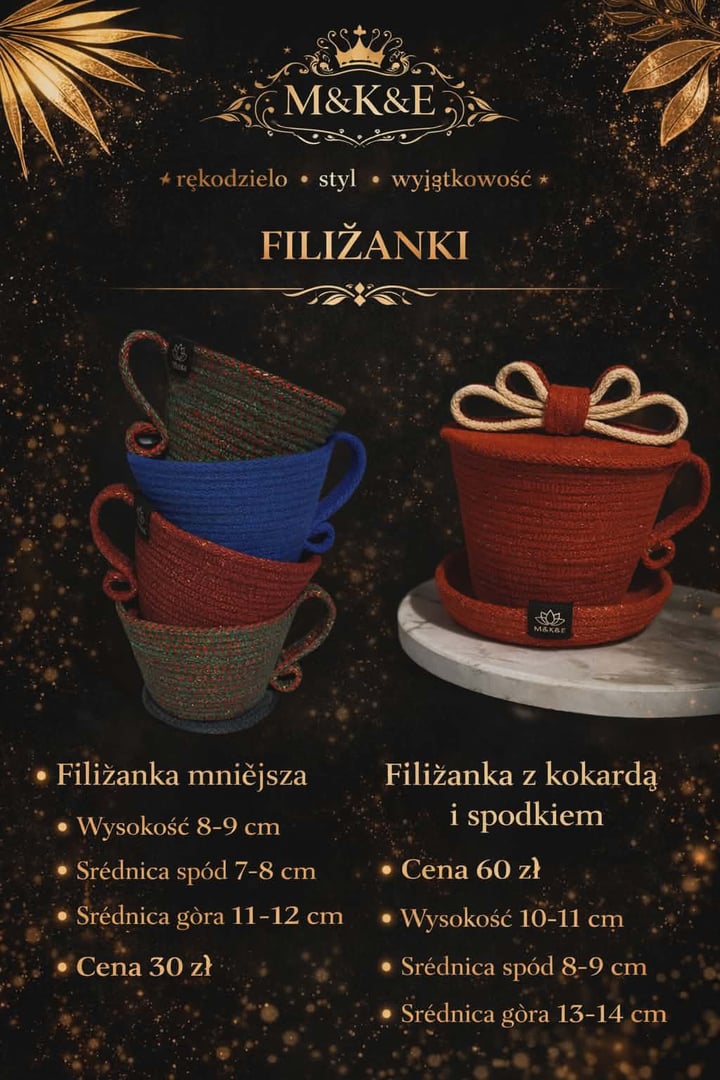 Nowy wyrób ręcznie szyty ze sznurka bawełnianego