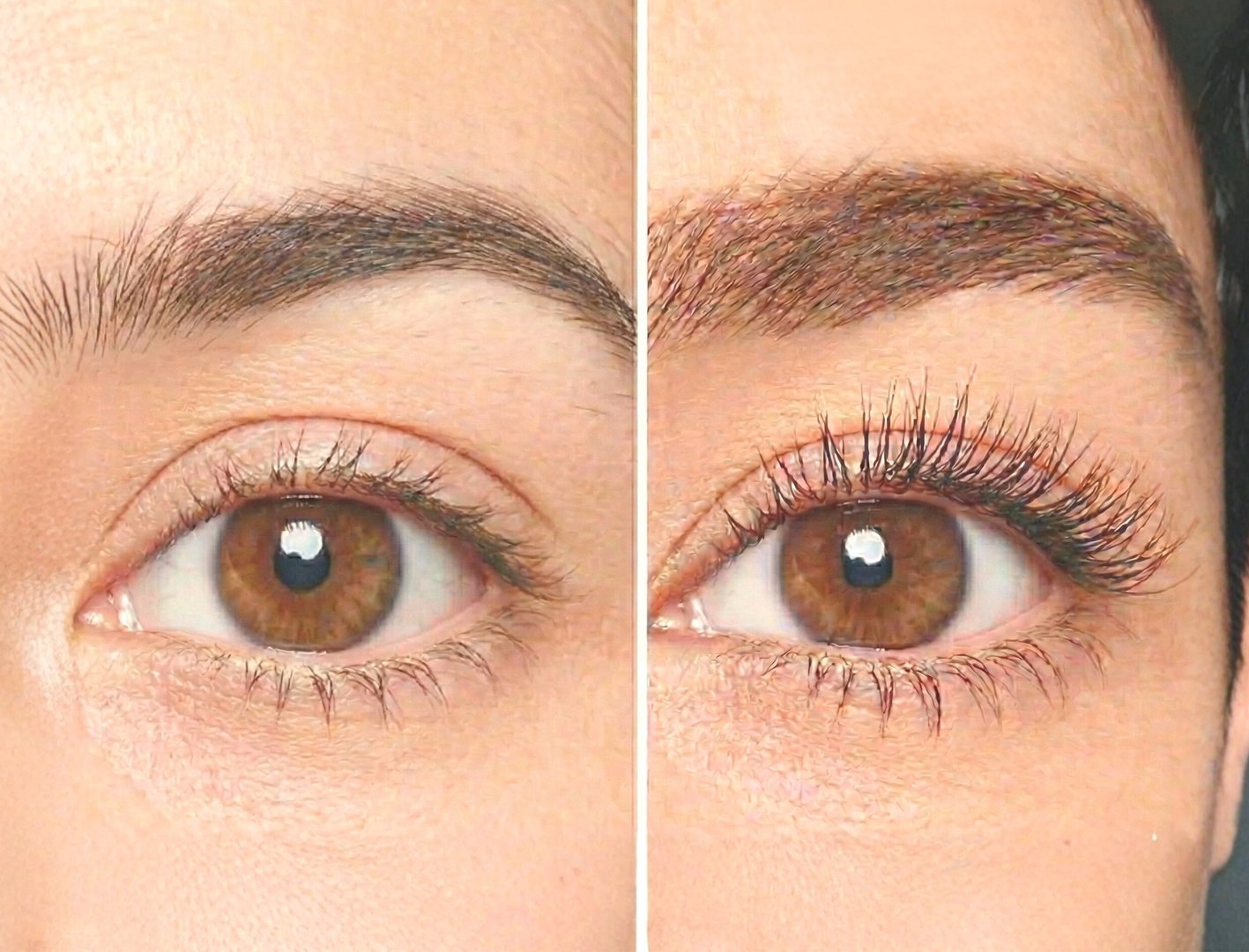 Before and after results showing difference in 21 days