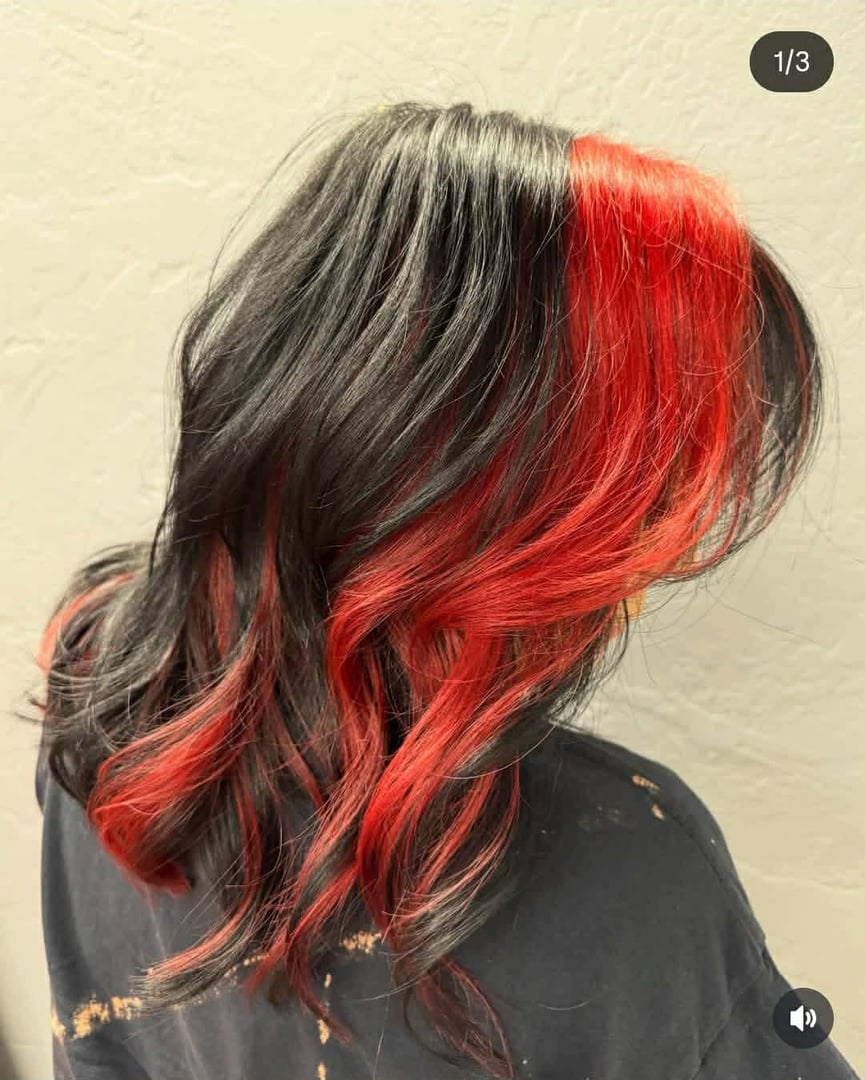 Hair styling work by Ileana Rae