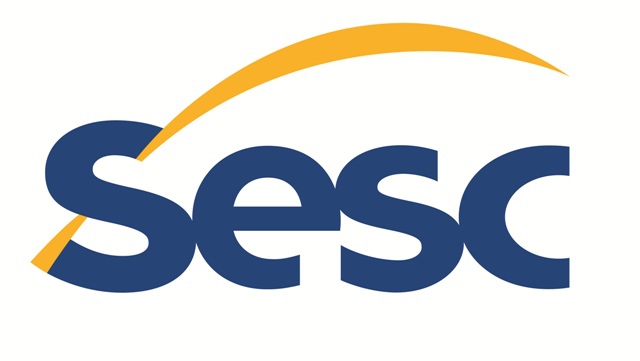SESC logo with blue letters and an orange arc above.