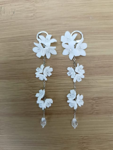 Kolczyki foamiran irański