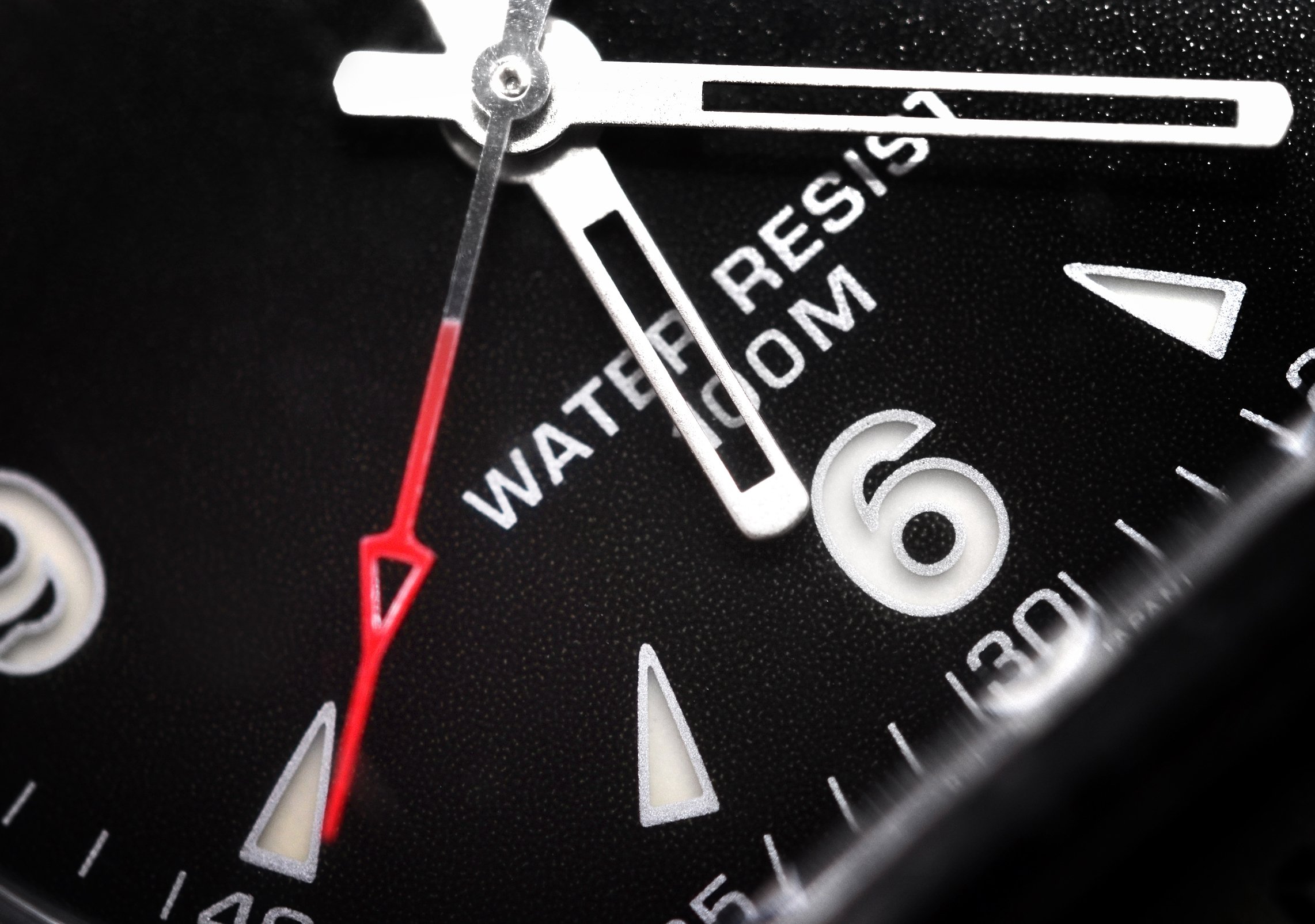 Black watch close up