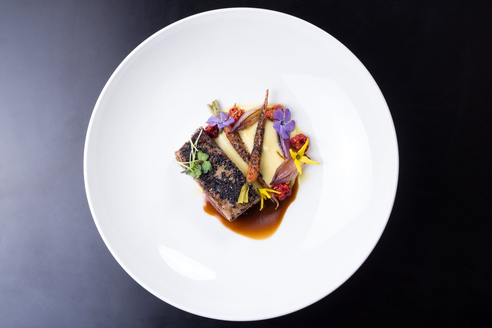 Specialty Seafood on a plate
