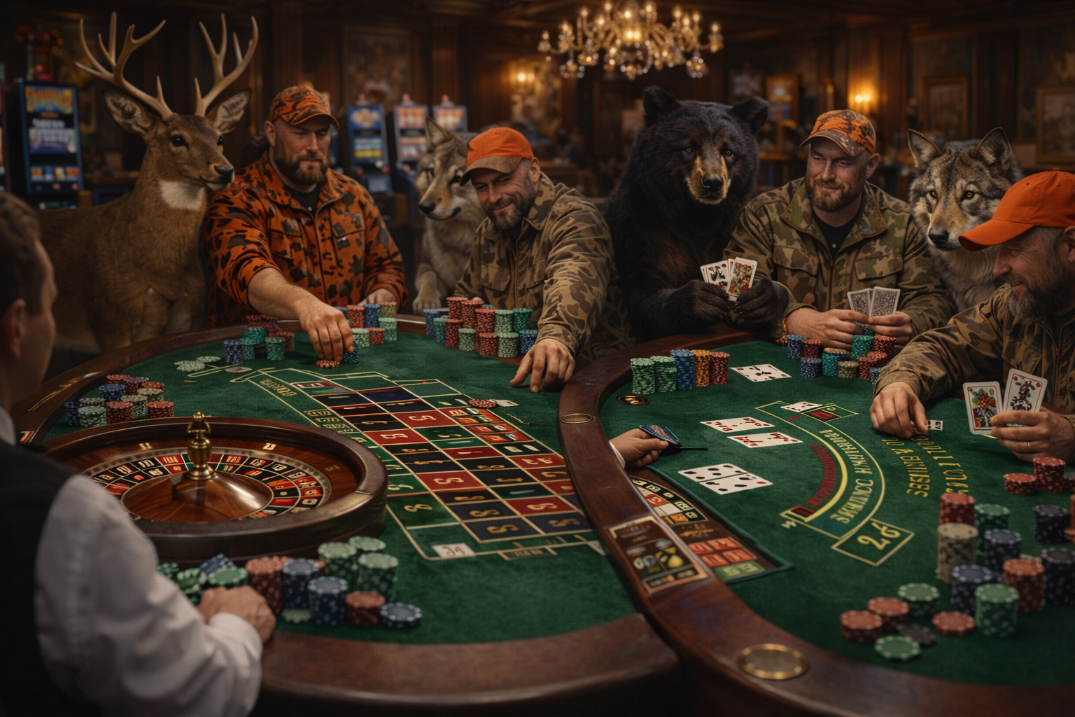Wild poker night