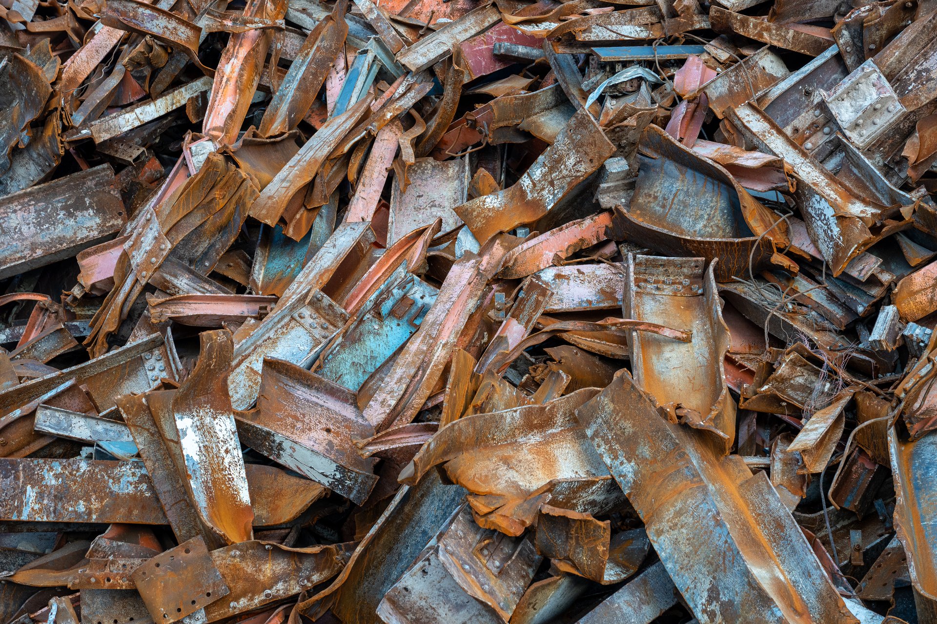 Ferrous metals are able to be recycled, with steel being one of the most recycled materials