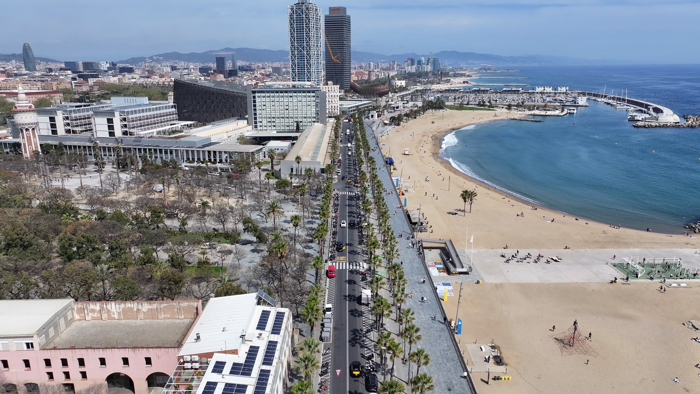 Mediterranean coastal city