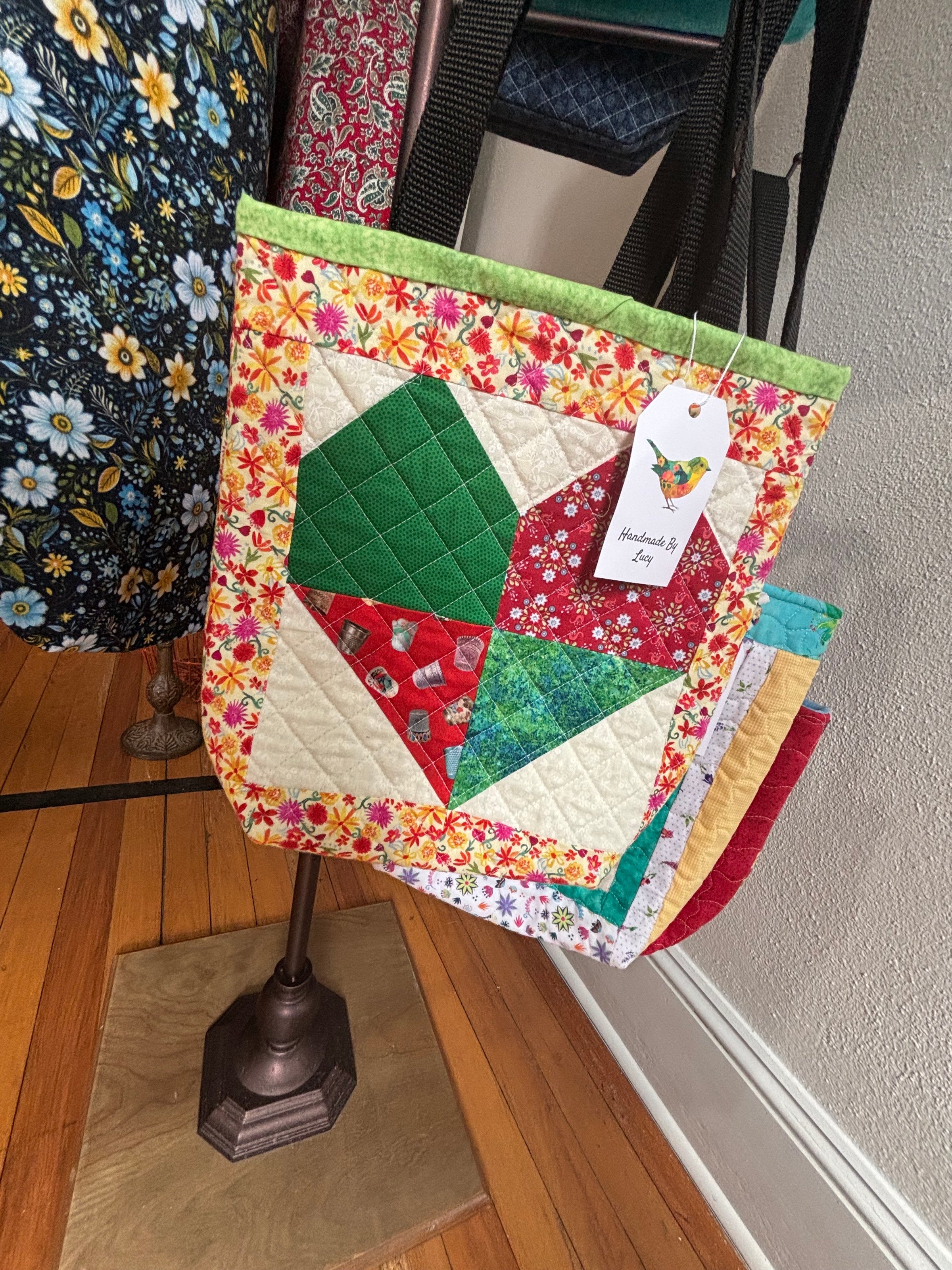 Handmade by Lucy - Quilted bags collection