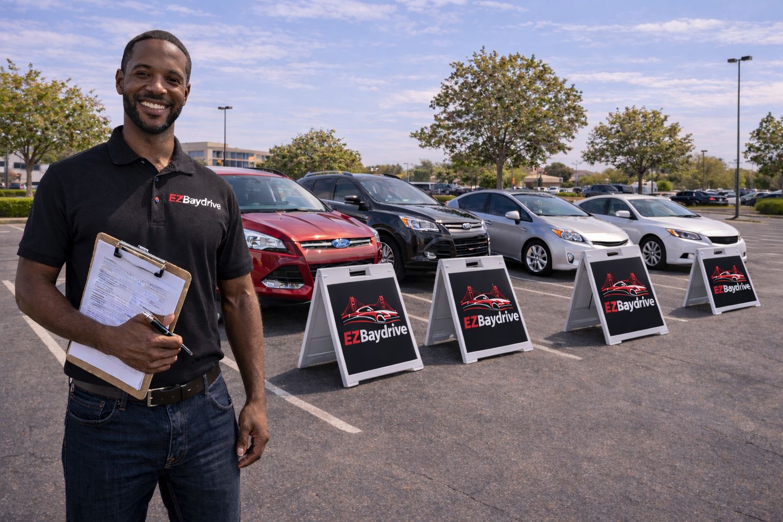 Car rental background