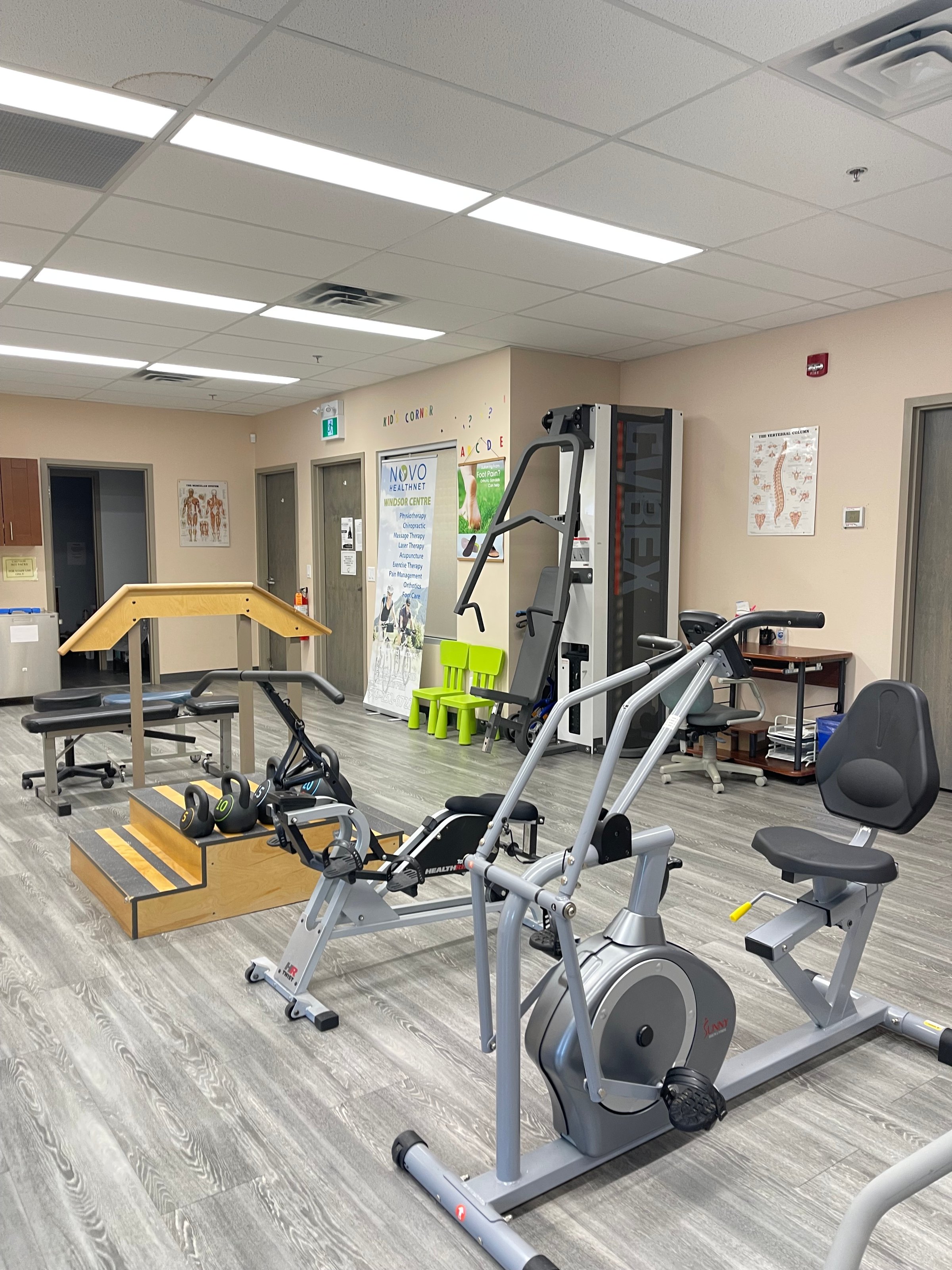 Gym area at Windsor clinic