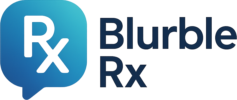 Blurble Rx Logo