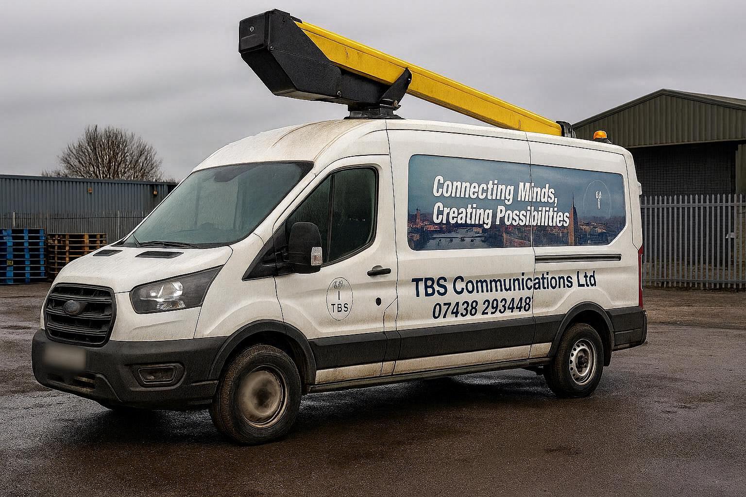 TBS Communications van