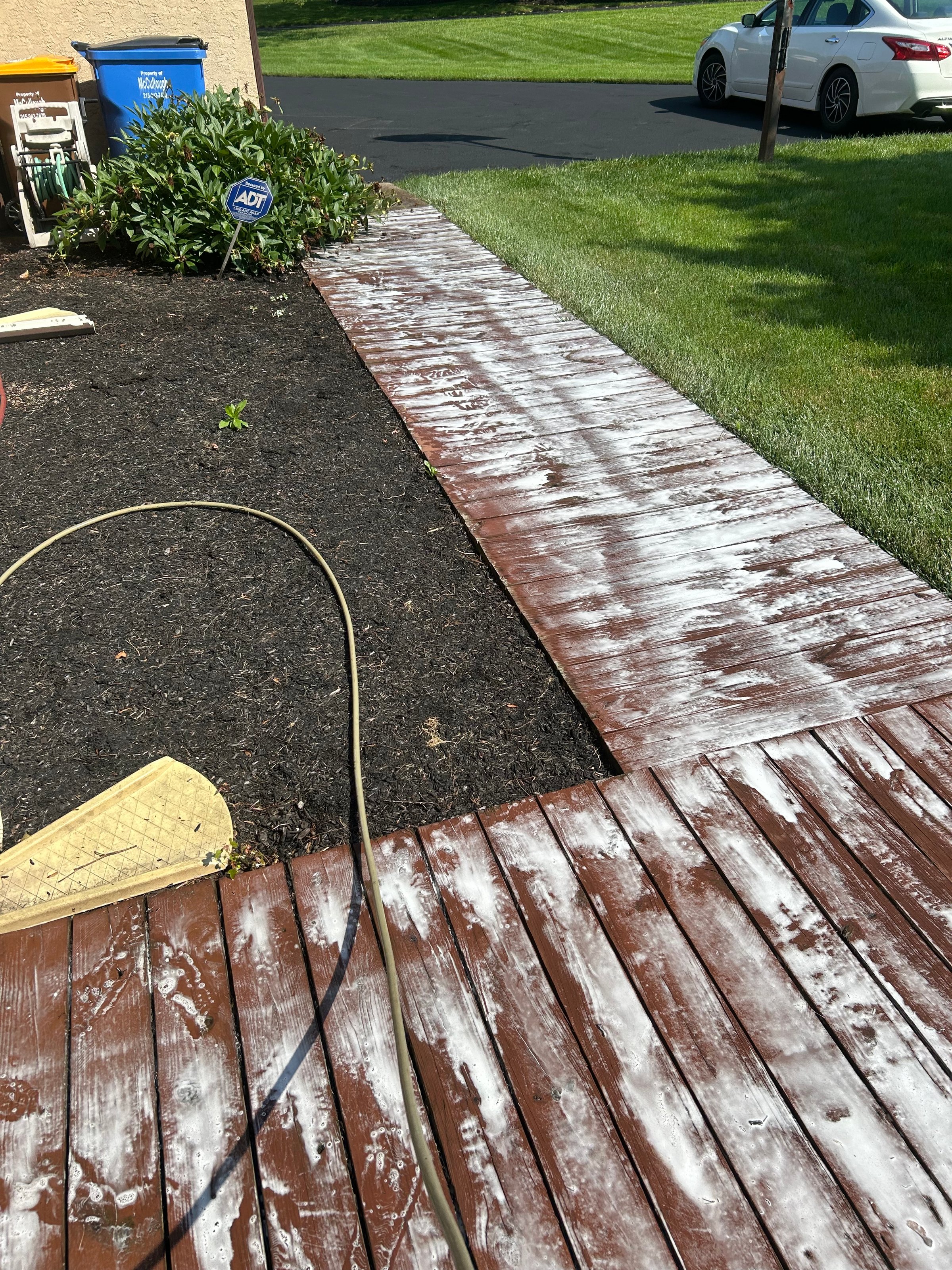 Professional deck and outdoor surface cleaning service