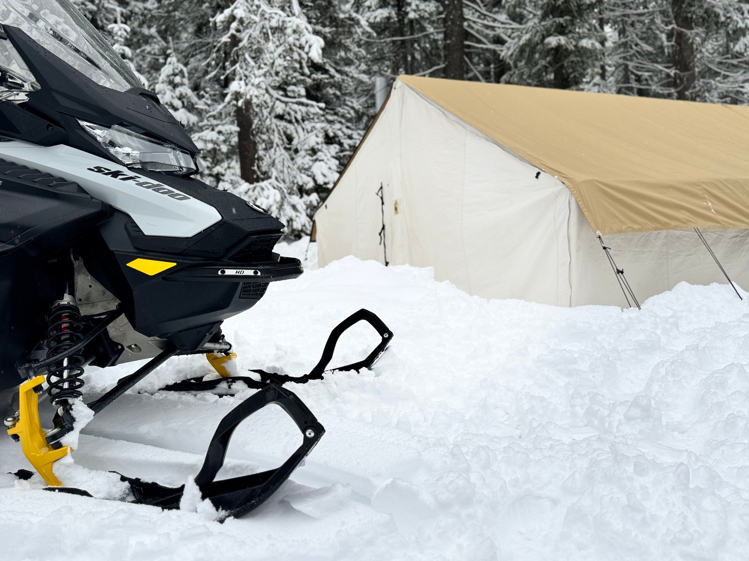 Snowmobile adventure