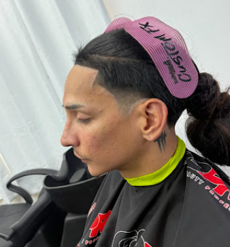 Precision fade haircut at FORTE Barbershop