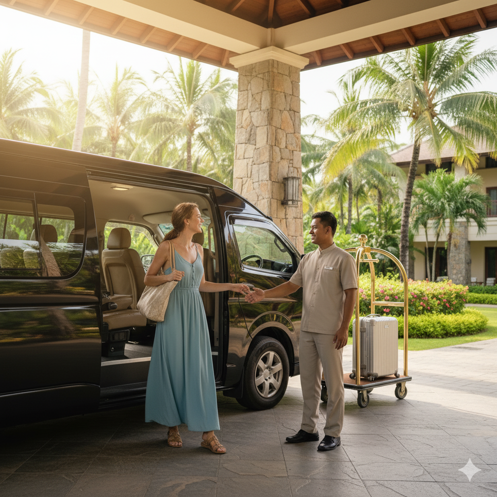 Luxury hotel transportation service