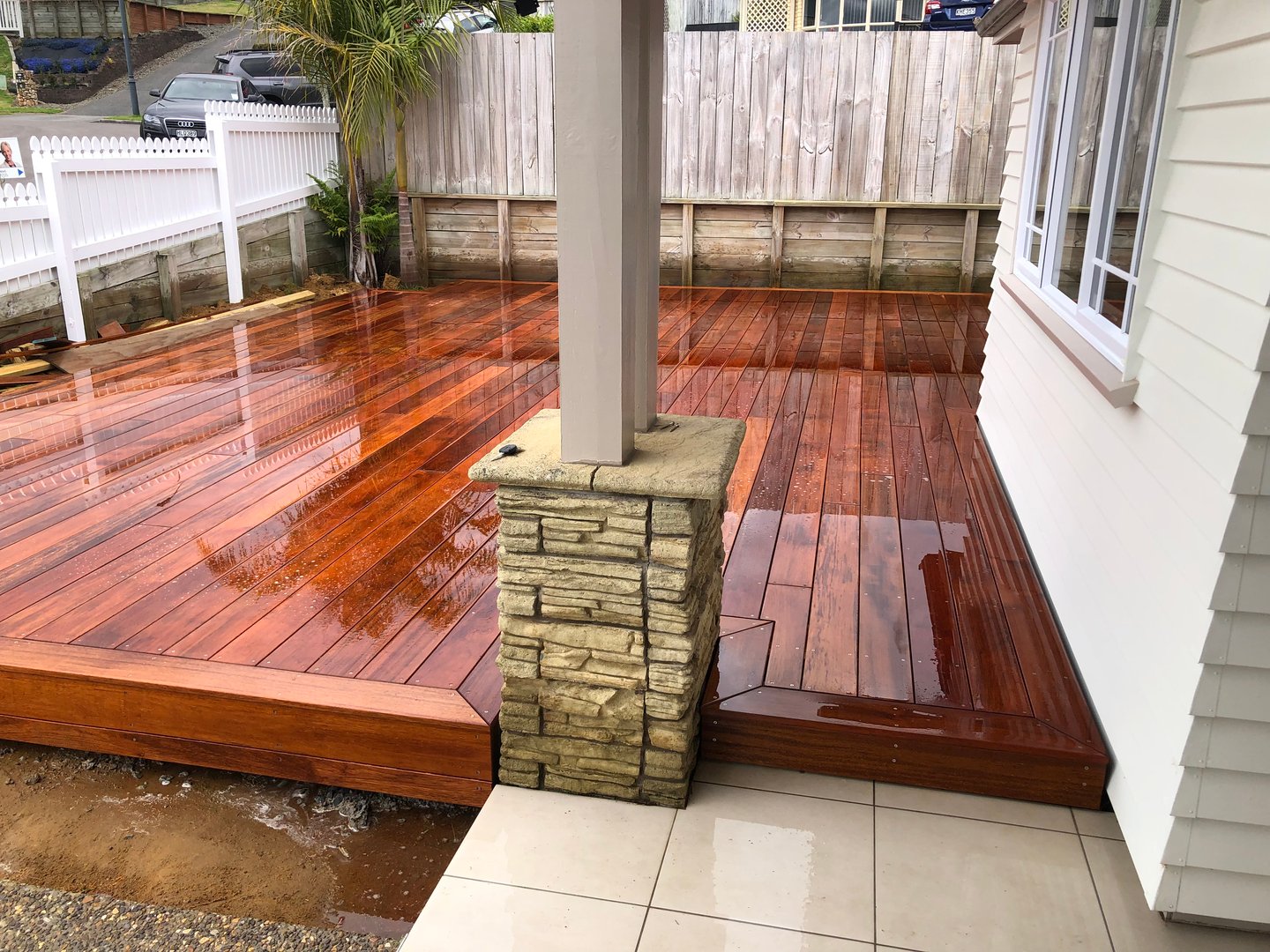 Decks and outdoor living area